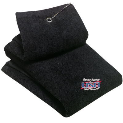 Port Authority Grommeted Tri Fold Golf Towel Thumbnail