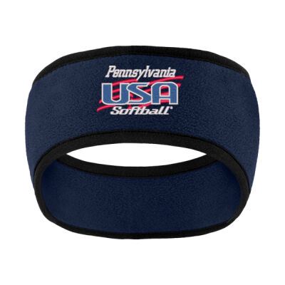 Port Authority Two Color Fleece Headband Thumbnail
