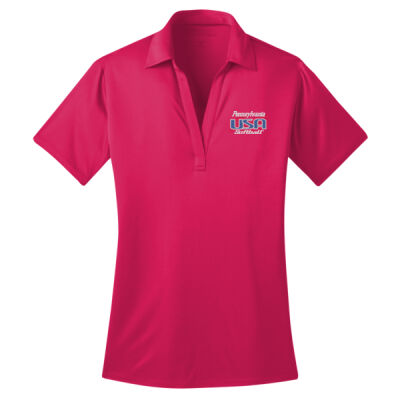Port Authority Ladies Silk Touch Performance Polo Thumbnail